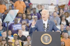 Biden campaigns again: I am running and we’re going to win!